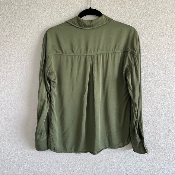 Cloth & Stone Roll-Tab Boxy Buttondown Shirt - Picture 10 of 16